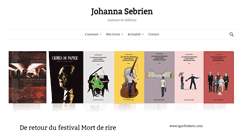 Desktop Screenshot of johannasebrien.com